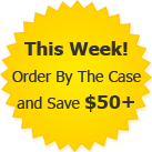 This Week!
Order By The Case
and Save $50+